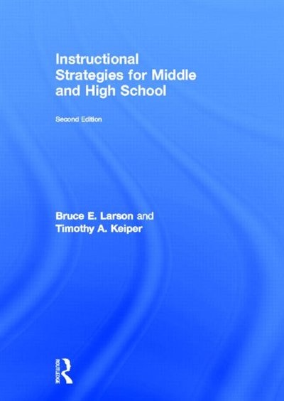 Couverture_Instructional Strategies for Middle and High School