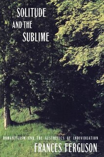 Couverture_Solitude and the Sublime