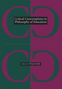 Front cover_Critical Conversations in Philosophy of Education