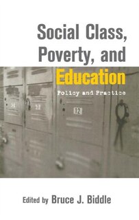 Couverture_Social Class, Poverty and Education