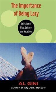Couverture_The Importance of Being Lazy