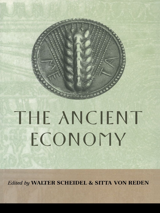 Front cover_The Ancient Economy