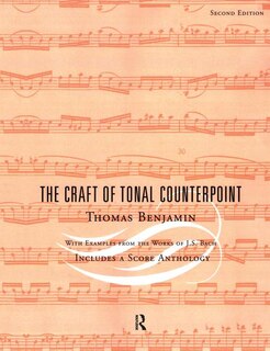 Front cover_Craft of Tonal Counterpoint