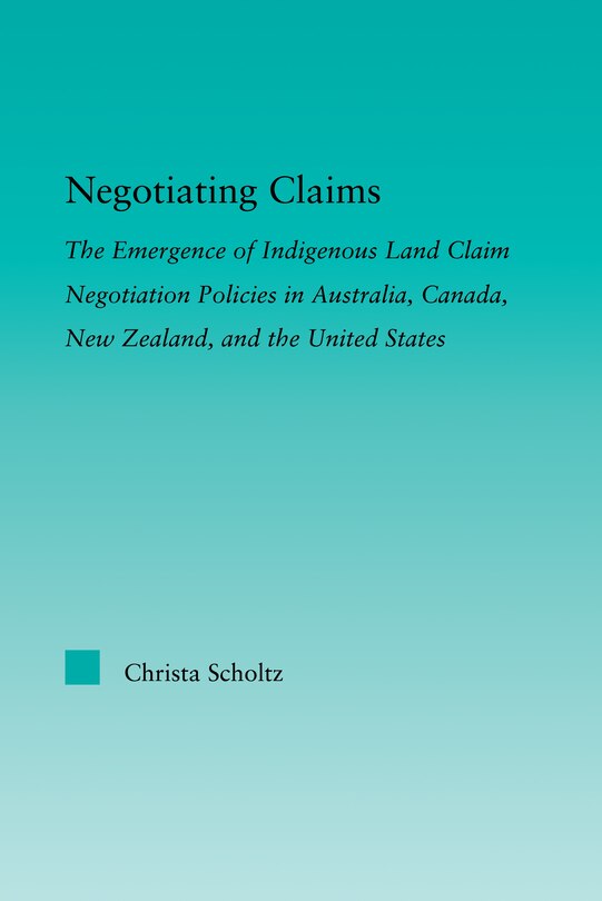 Front cover_Negotiating Claims