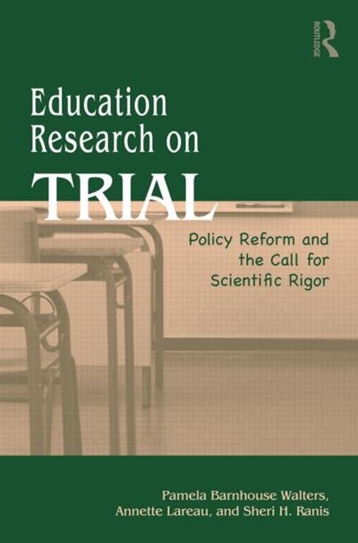 Couverture_Education Research On Trial