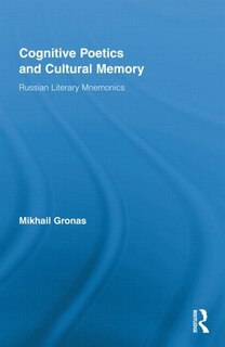 Couverture_Cognitive Poetics and Cultural Memory