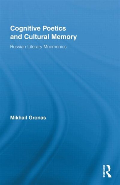 Couverture_Cognitive Poetics and Cultural Memory