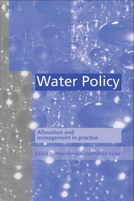 Front cover_Water Policy