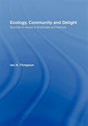 Front cover_Ecology, Community And Delight