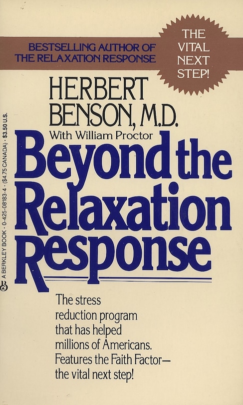 Front cover_Beyond The Relaxation Response