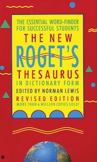 Couverture_The New Roget's Thesaurus In Dictionary Form