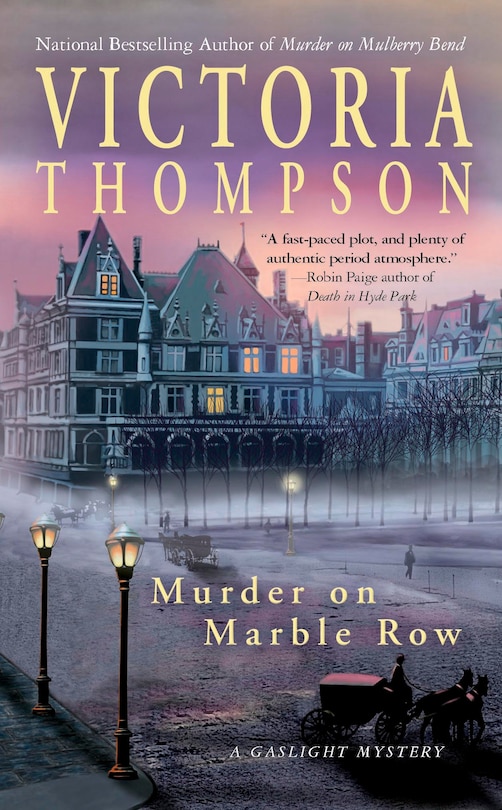 Murder On Marble Row: A Gaslight Mystery