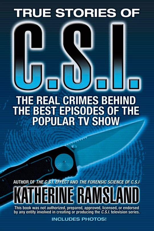 Front cover_True Stories Of Csi