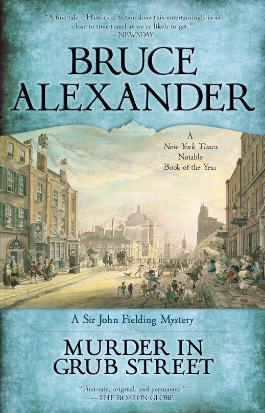 Front cover_Murder In Grub Street