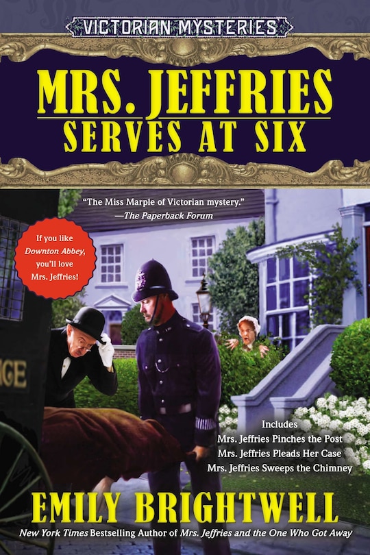 Front cover_Mrs. Jeffries Serves at Six