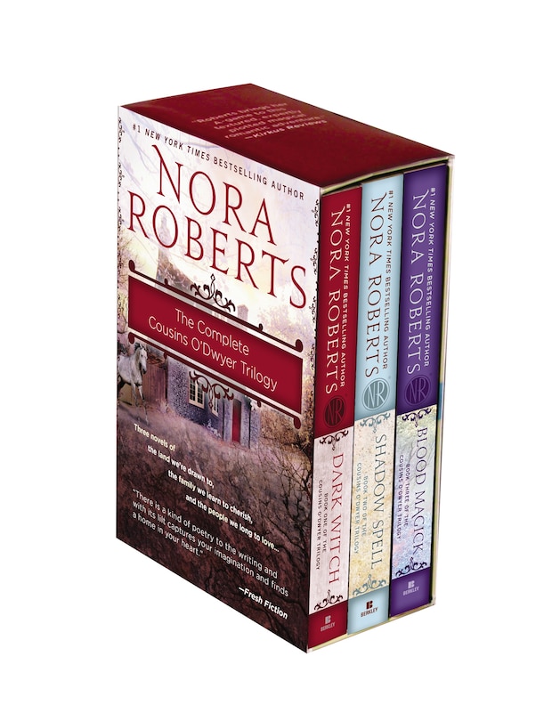 Front cover_Nora Roberts Cousins O'dwyer Trilogy Boxed Set