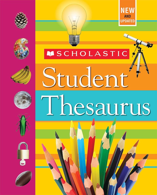 Front cover_Scholastic Student Thesaurus (Revised edition)