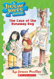 Front cover_Jigsaw Jones Mystery #7: The Case of the Runaway Dog