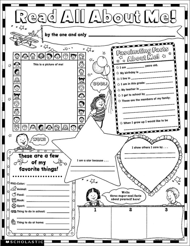 Front cover_Instant Personal Poster Sets: Read All About Me