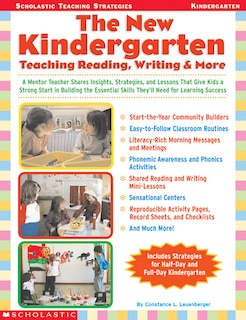 Front cover_The New Kindergarten: Teaching Reading, Writing and More