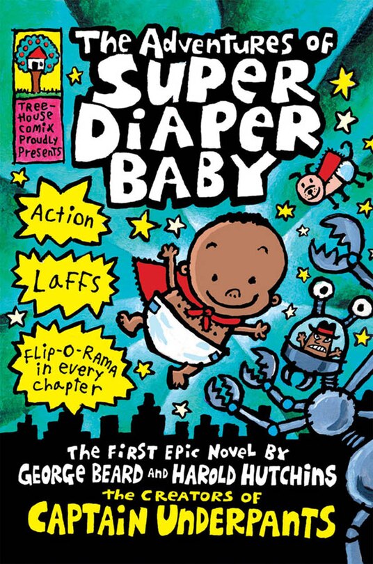 Front cover_The Adventures of Super Diaper Baby (Captain Underpants)