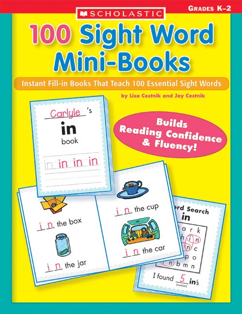 Front cover_100 Sight Word Mini-Books
