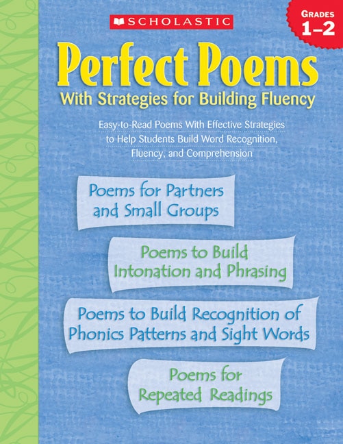 Front cover_Perfect Poems With Strategies for Building Fluency: Grades 12