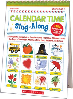 Front cover_Sing-Along Flip Chart and CD: Calendar Time