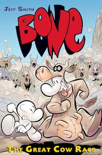 Front cover_The Great Cow Race: A Graphic Novel (Bone #2)