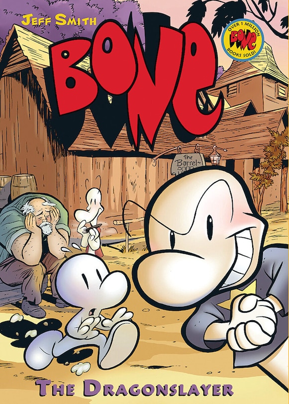 Front cover_The Dragonslayer: A Graphic Novel (Bone #4)