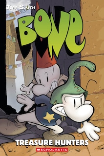 Front cover_Treasure Hunters: A Graphic Novel (BONE #8)