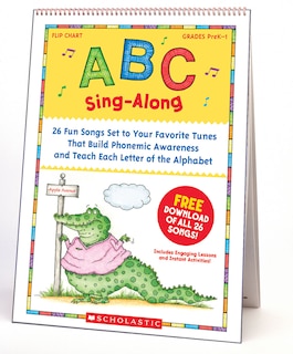 Couverture_Sing-Along Flip Chart and CD: ABCs