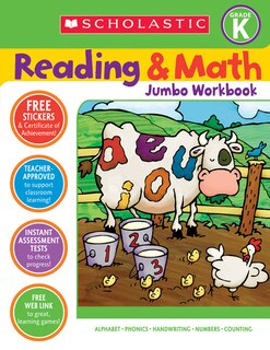Front cover_Scholastic Success with Reading and Math Jumbo Workbook
