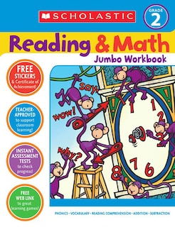 Front cover_Scholastic Success with Reading and Math Jumbo Workbook