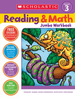 Front cover_Scholastic Success with Reading and Math Jumbo Workbook