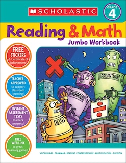 Front cover_Scholastic Success with Reading and Math Jumbo Workbook