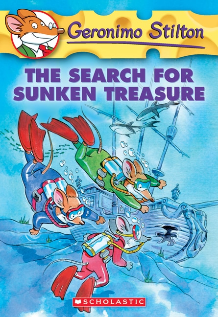 Front cover_The Search for Sunken Treasure (Geronimo Stilton #25)