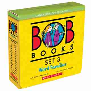 Bob Books -Word Families Box Set | Phonics, Ages 4 and up, Kindergarten, First Grade (Stage 3: Developing Reader) by Bobby Lynn Maslen