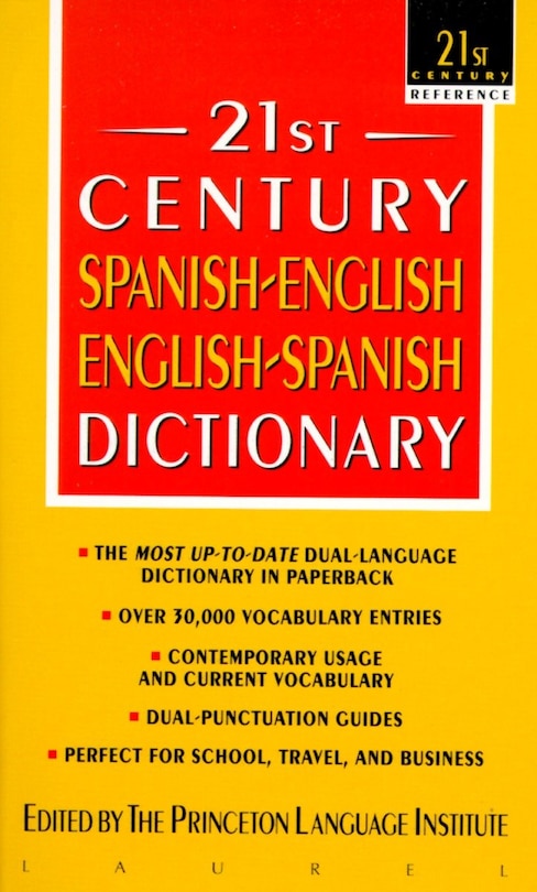 Couverture_21st Century Spanish-english/english-spanish Dictionary