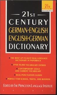 Couverture_21st Century German-english English-german Dictionary