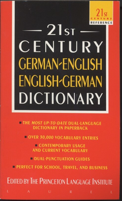 21st Century German-english English-german Dictionary