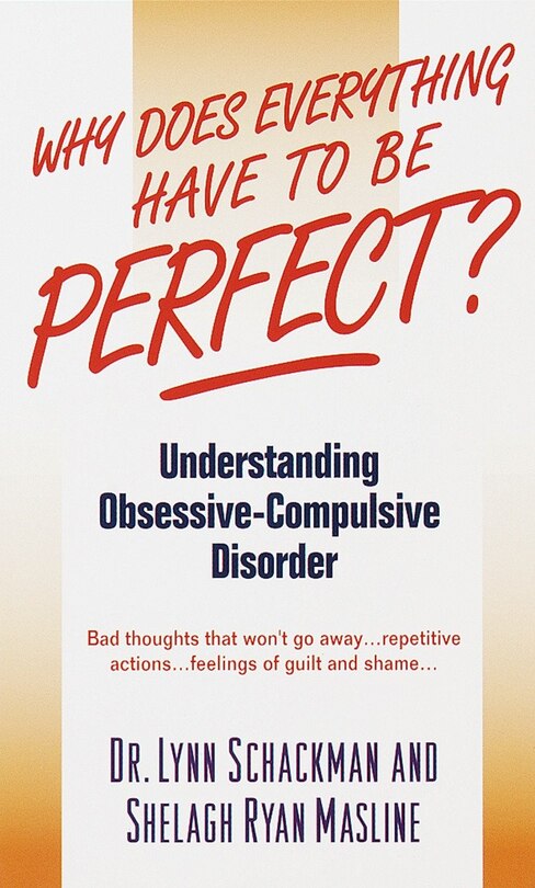 Front cover_Why Does Everything Have To Be Perfect?
