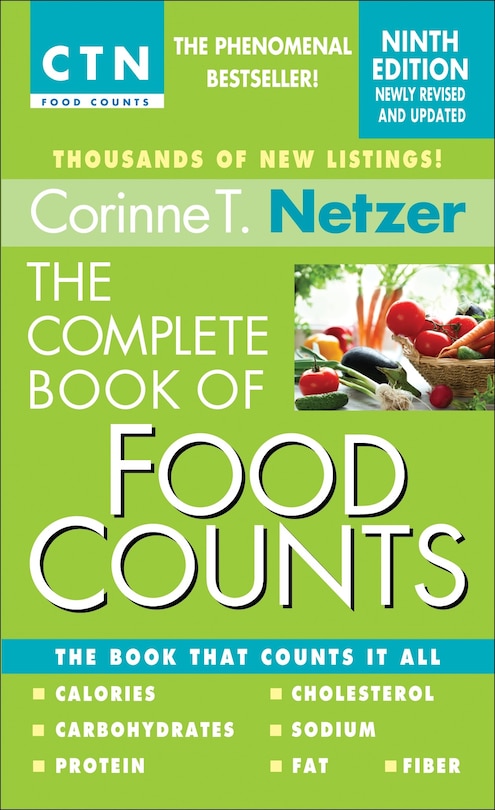 Front cover_The Complete Book Of Food Counts, 9th Edition