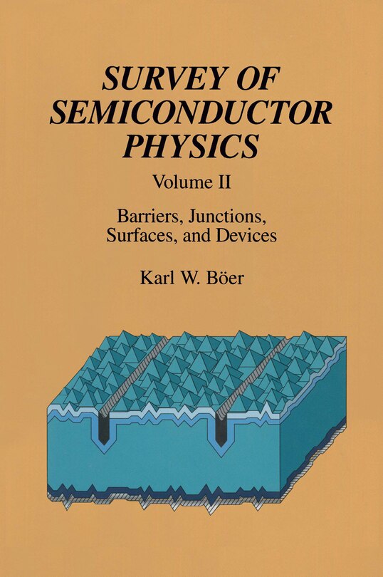 Front cover_Survey of Semiconductor Physics Volume II