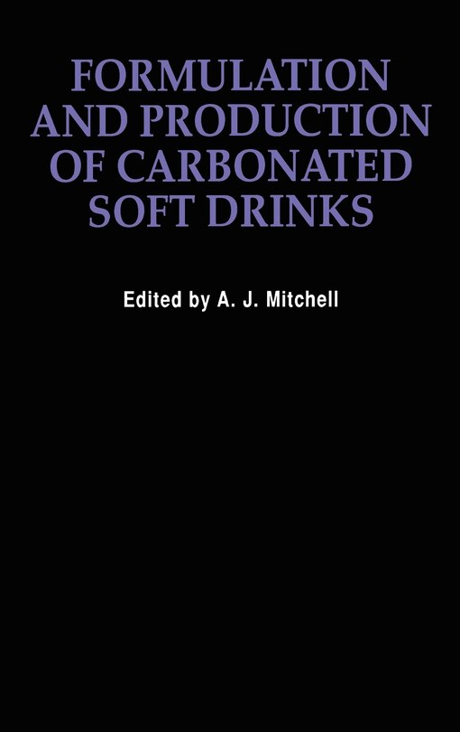 Couverture_Formulation and Production Carbonated Soft Drinks