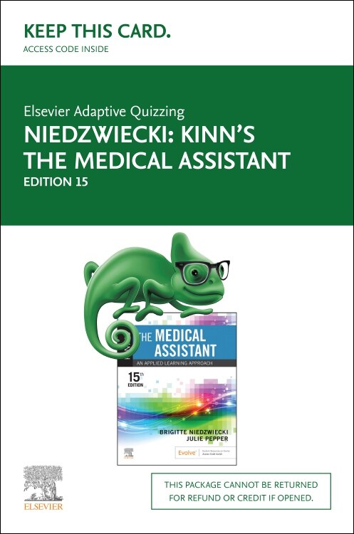 Couverture_Elsevier Adaptive Quizzing for Kinn's The Medical Assistant (Access Card