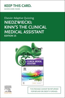Couverture_Elsevier Adaptive Quizzing for Kinn's The Clinical Medical Assistant - Access Card