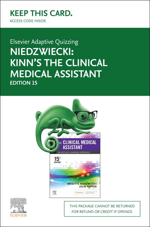 Couverture_Elsevier Adaptive Quizzing for Kinn's The Clinical Medical Assistant - Access Card