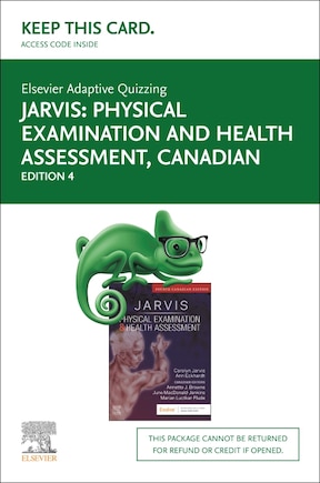 Elsevier Adaptive Quizzing for Physical Examination and Health Assessment, Canadian(Access Card)