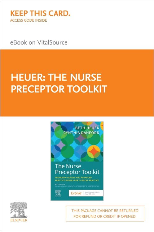 Front cover_The Nurse Preceptor Toolkit - Elsevier E-Book on VitalSource (Retail Access Card)